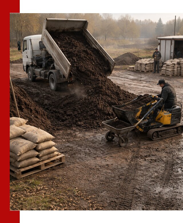 Кислый торф в доставке по выгодным ценам в Междуреченске