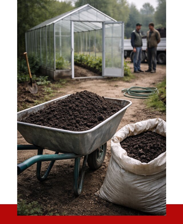 Чернозем для теплицы в Междуреченске с доставкой от 1516 р. | ПРОНЕРУДМжд