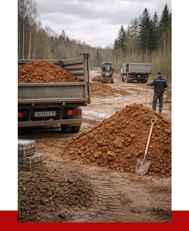 Глина и суглинки в Междуреченске от 4547 р. за куб | ПРОНЕРУДМжд