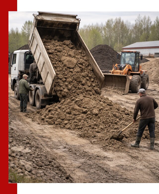 Доставка глин и суглинков в Междуреченске оптом и вкрай