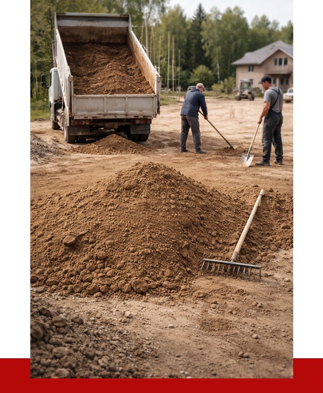 Суглинок для планировки в Междуреченске с доставкой от 4244 р. | ПРОНЕРУДМжд