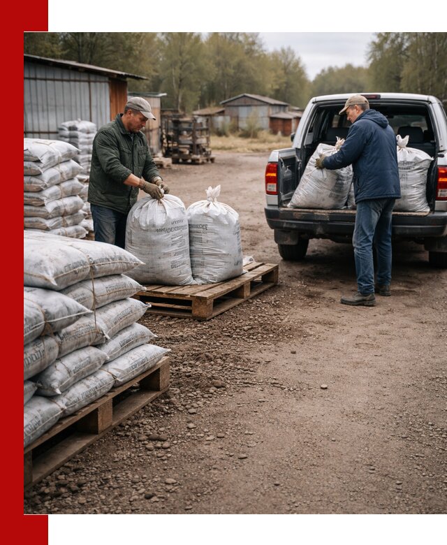 Купить конский навоз в мешках с доставкой в Междуреченске