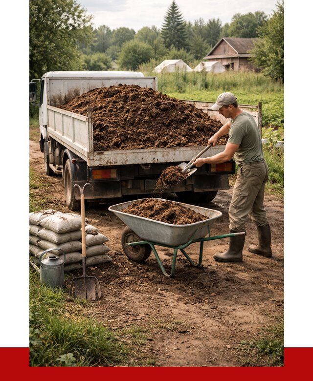Купить коровий навоз с доставкой в Междуреченске от 1819 р. | ПРОНЕРУДМжд