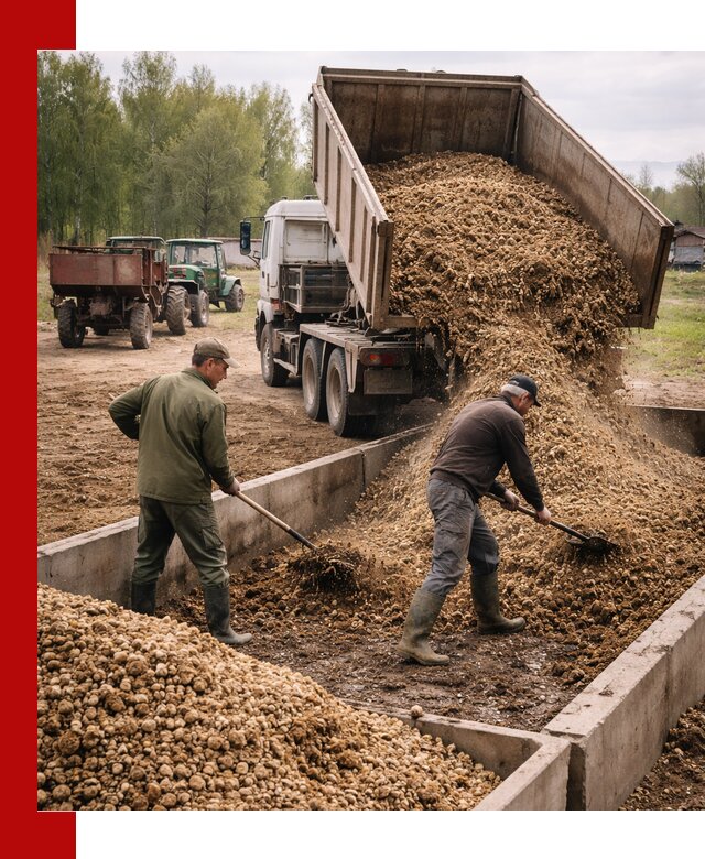 Куриный помет с доставкой в Междуреченске оптом и в розницу