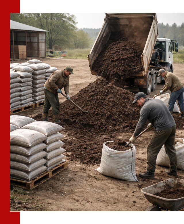 Доставка компоста оптом и в розницу в Междуреченске