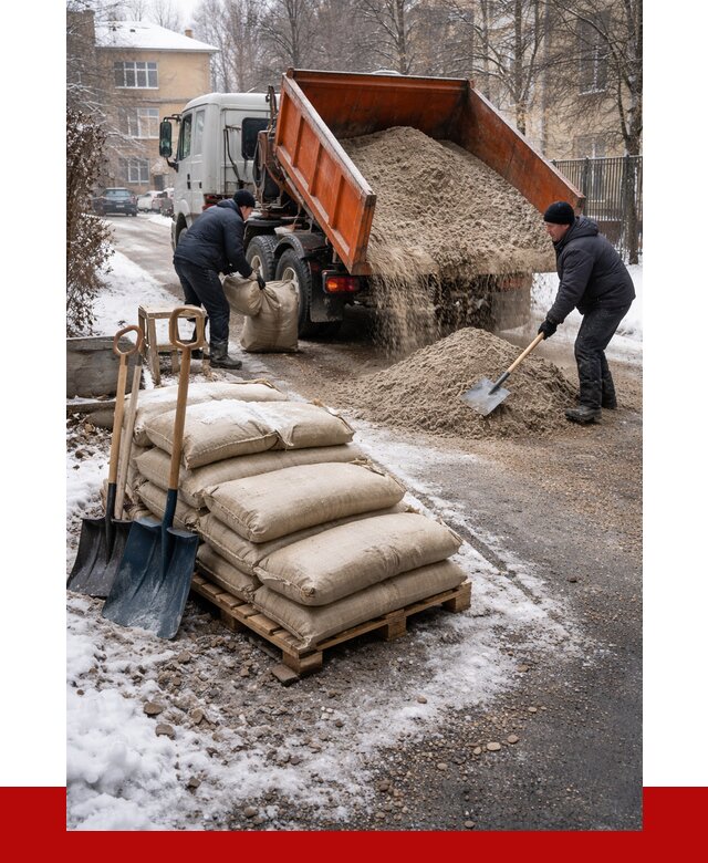 Противогололедные материалы оптом в Междуреченске от 4244 р. | ПРОНЕРУДМжд