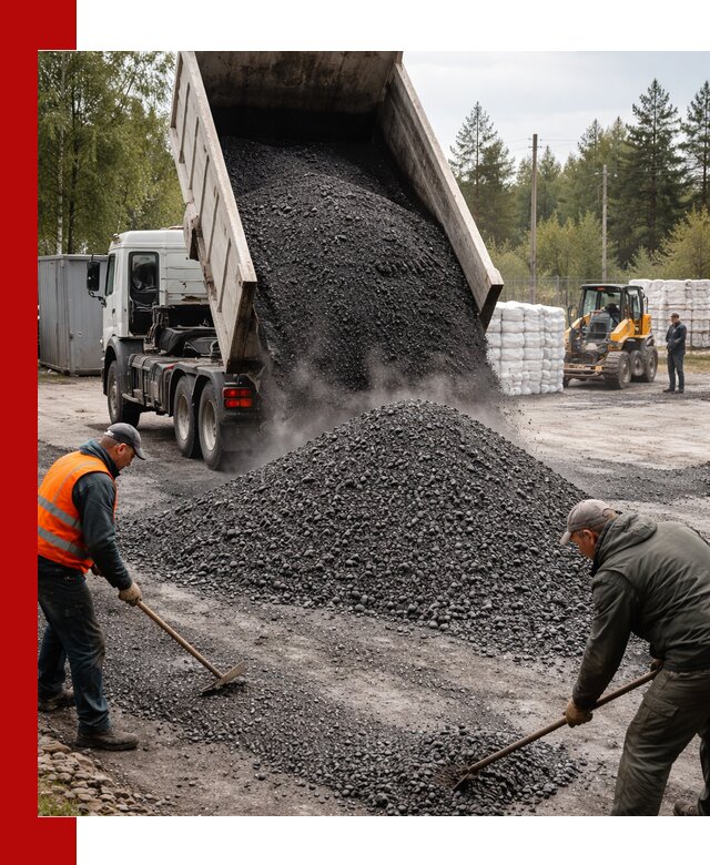 Доставка и продажа асфальтного гранулята в Междуреченске