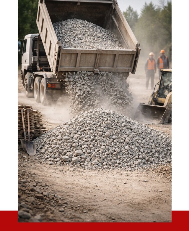 Купить дробленый бетон в Междуреченске от 1718 р./куб | ПРОНЕРУДМжд