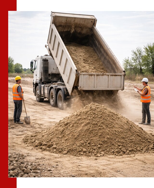 Доставка самосвалом 15 кубов в Междуреченске за город и по городу