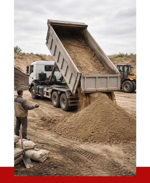 Доставка самосвалом 20 кубов в Междуреченске от 7579 р. | ПРОНЕРУДМжд