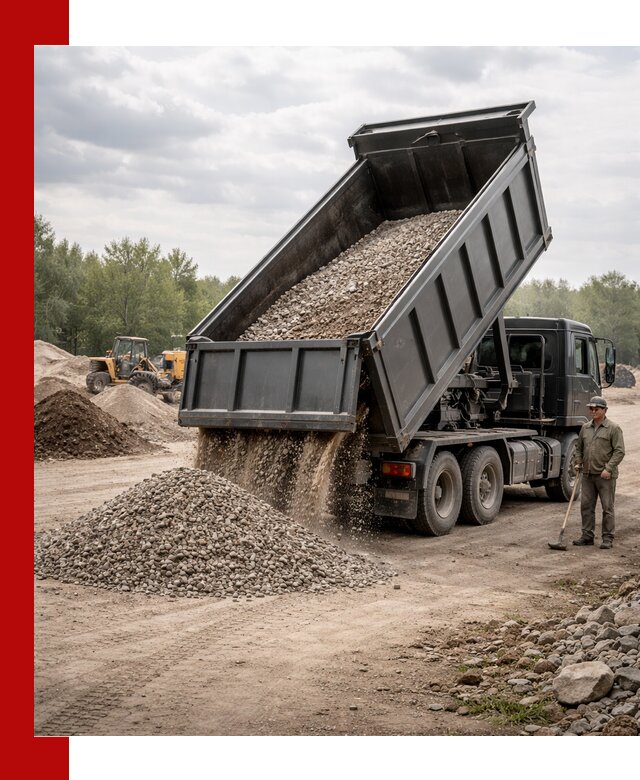 Доставка самосвалом 30 м3 по выгодным ценам в Междуреченске