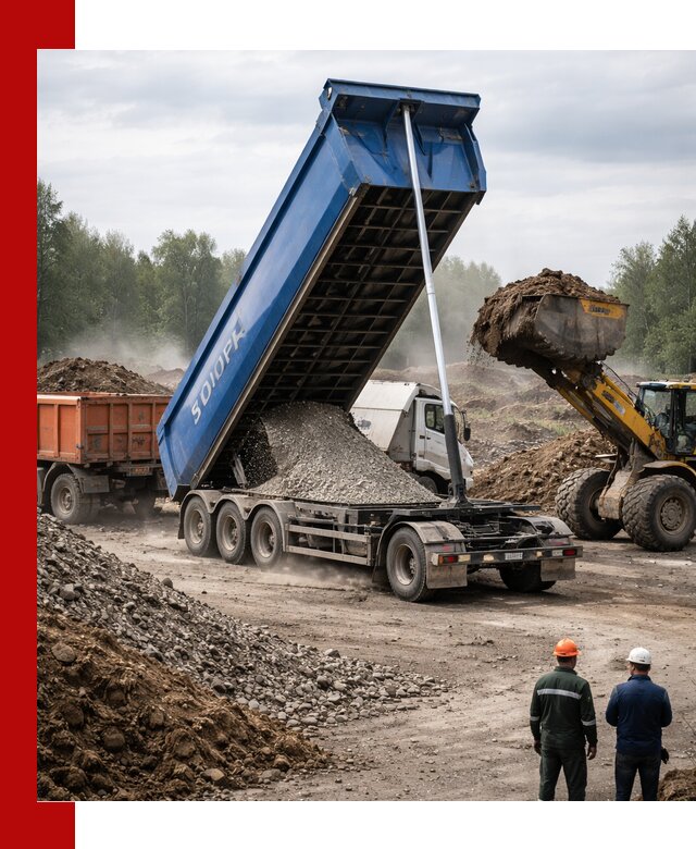 Аренда тонар 40 тонн в Междуреченске с доставкой материалов