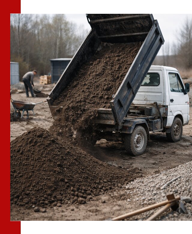Аренда минисамосвала в Междуреченске для доставки сыпучих материалов