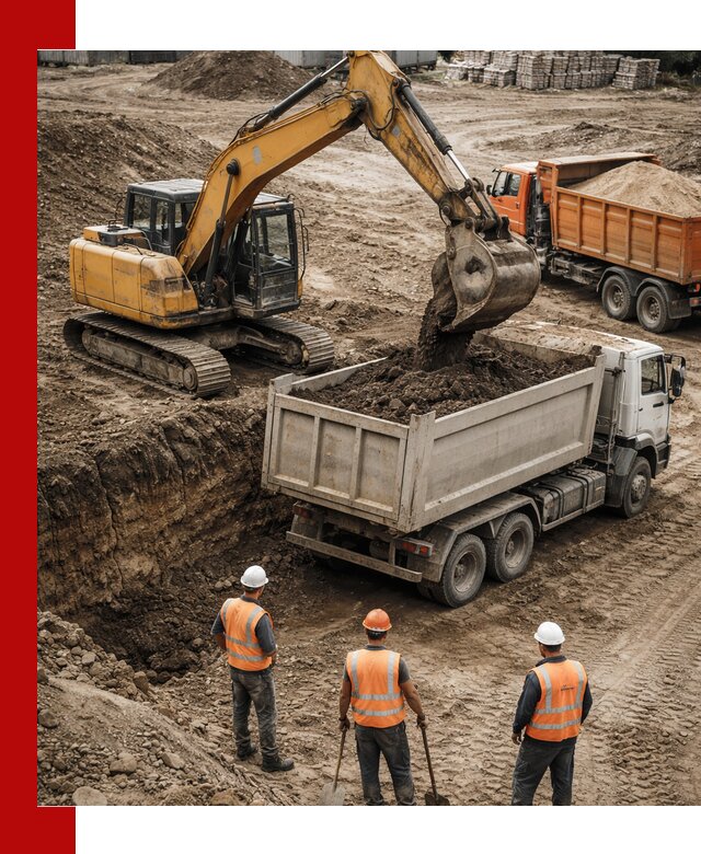 Разработка грунта для строительства и благоустройства в Междуреченске