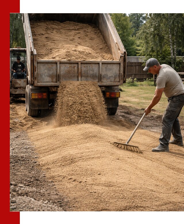 Отсыпка участка песком в Междуреченске быстро и качественно